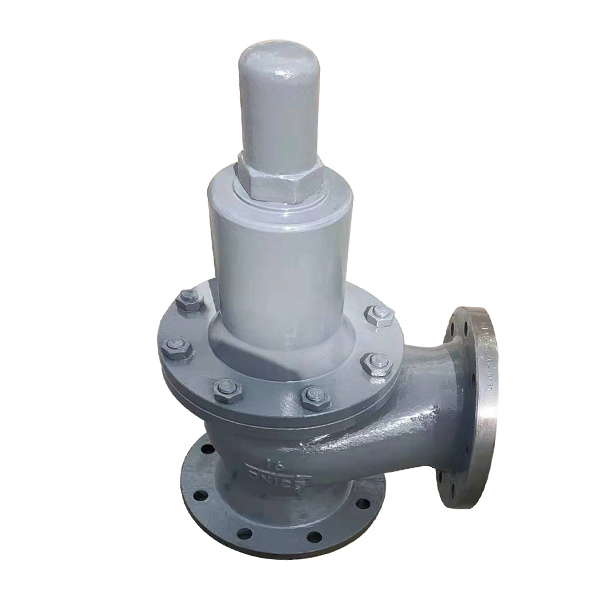 CB304 DN80 Cast Iron Angle Safety Valve